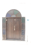 Elaborately Decorated Door