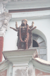 Goddess Kali Temple Roof