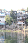 Houses Kaptai Lake