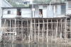 Houses Kaptai Lake