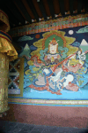 Wall Decoration Punakha Dzong