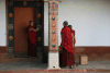 Monks Punakha Dzong
