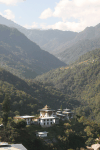 Small Monastery Mountain Valley