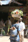 Woman Grand Marché Carrying