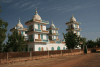 Mosque Small Town Between