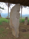 Oblique View Shaman Statue