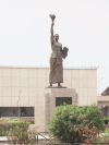 Statue Liberty Republic Congo