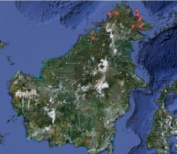 Borneo Map