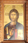 Painting Panagia Chrysospiliotissa Church