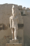Statue Pharaoh Pshent Or