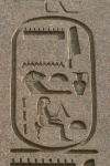Beautiful Cartouche Hatshepsut's Birth