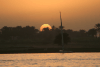 Sunset Over Felucca Nile