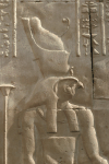 Close-up Relief Horus Temple