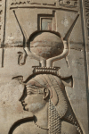Close-up Relief Isis Temple