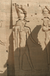 Huge Relief Horus Entrance