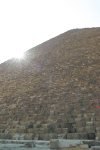 Sun Over Pyramid Khufu