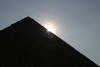 Sun Over Pyramid Khufu