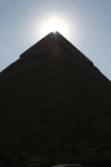 Sun Over Pyramid Khafra