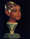 Sculpture Tutankhamun's Head