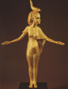 Golden Statue Goddess Serqet
