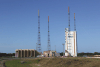 Closer View Launch Tower