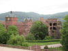 View Back Heidelberg Castle