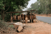 Roadside Stand Wooden Drums