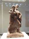 Terracotta Statue Zeus Ganymede
