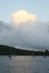 Evening Clouds Over Mayreau