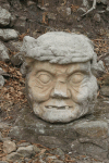 Sculpture Head Old Man