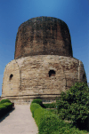 Dhamek Stupa Build Around