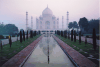 Taj Mahal Morning Mist