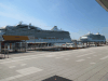 Huge Cruise Ships Harbor
