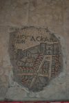 Floor mosaic map