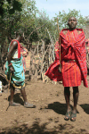 Maasai Man Jumping During