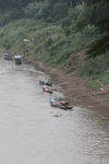Boats Along Mekong River