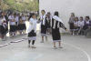 School Children Practicing Dancing