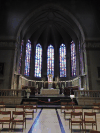 Interior Cathedral Stained Glass