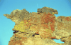 Rock Formation Multi-colored Lichen