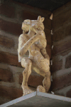 Wood-carved Statue