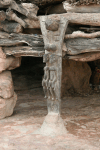 Wood Carved Pillar Council