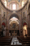 Inside Carmelite Priory Mdina