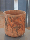 Painted Ceramic Cup