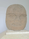 Olmec Colossal Head Monument