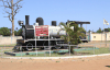 Old Locomotive Ran Railroad