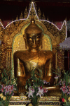 Closer View Bamboo Buddha
