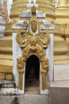 Close-up Golden Stupa Shwe