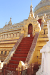 Stairs Leading Shwezigone Pagoda