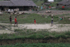 Children Playing Outskirts Yangon