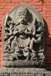 Stone Carved Figure Bhairab
